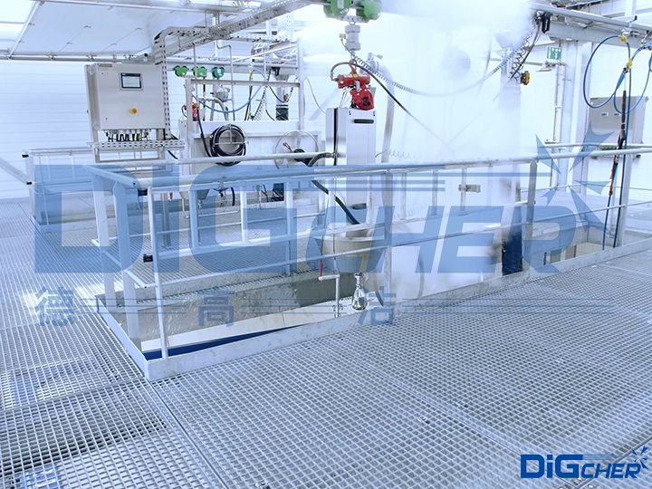 高壓水自動化罐車清洗系統(tǒng)作業(yè)平臺