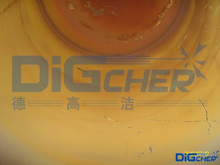 未清洗的還原爐鐘罩