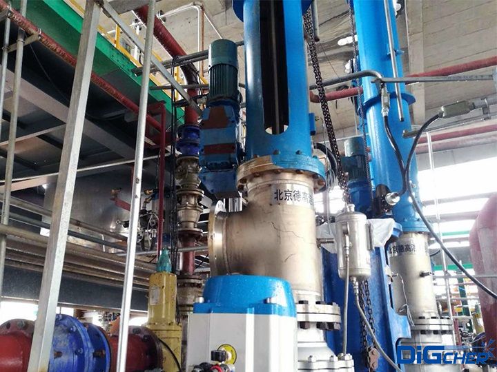 化工廠反應(yīng)釜高壓水清洗執(zhí)行機構(gòu)