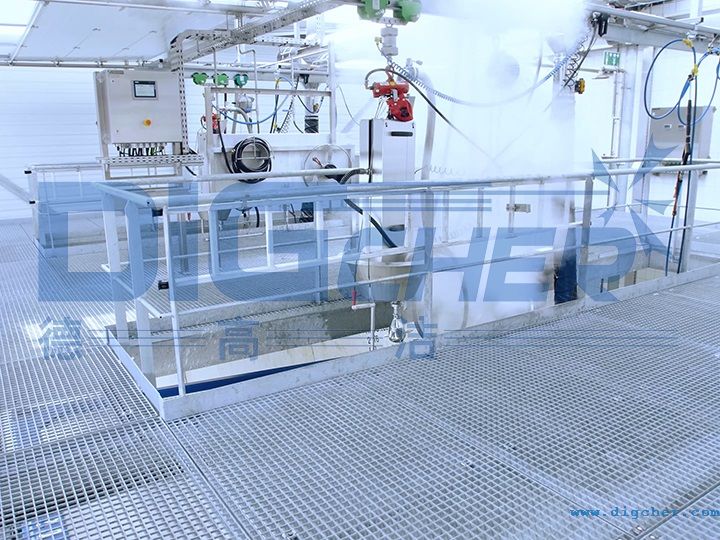 高壓水自動(dòng)化罐車(chē)清洗系統(tǒng)作業(yè)平臺(tái)